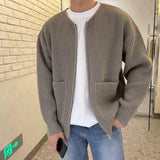 Laurenz - Trendiger Cardigan – Khaki