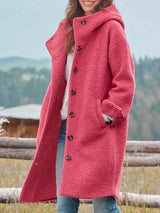 Irmgard | Elegante Wolljacke – Rosa
