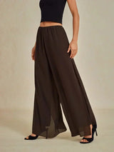 Tairess - Weit geschnittene Hose – Braun