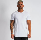 Steffen™ - Einfarbiges T-Shirt mit bequemer Passform – Weiß