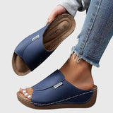 Sherby – Klassische Bequeme Wandersandalen – Blau
