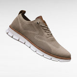 Darnel - gestrickte Schnürschuhe – Beige