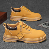 TRAVOR – Klassische Schnürschuhe Mit Runder Zehen – Braun