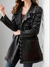 Amata | Kuscheliger & Schicker Allround-Blazer – Schwarz