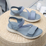 Lillian | Fußgewölbestütze Orthopädisch Sandalen – Blau