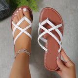 Michelle - Sommerflip-Flops – Weiß