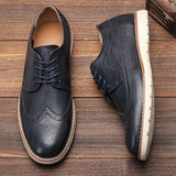 Fernando - Brogue-Schuhe – Schwarz