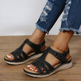 Sandalen Damen – Orthopädische Sandalen für Stil und Komfort – Schwarz