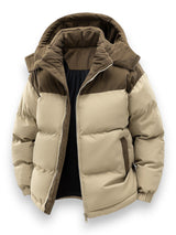 Jack™ - Moderne Huva Pufferjacke – Khaki
