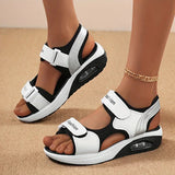 Kleoniki - Modische Orthopädische Sandalen – Weiß und Schwarz