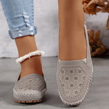 Lyrissa – Bequeme Genähte Schuhe – Beige