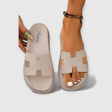 ELLE | ELEGANTE SANDALEN – Beige