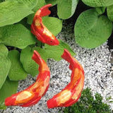 NaturFisch™ Naturinspirierte Gartenkunst – Rot