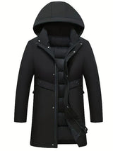 Stylische herrenjacke - leopold – Schwarz