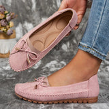 Rofia – Lässige Rutschfeste Leder Pantoffel – Rosa