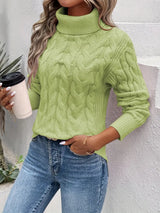 Vicky™ | Knit Sweater – Grün