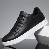 Florian | Herren Schnürung Low-Top Sneaker – Schwarz