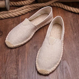 Alonzo | Elegante Herren Espadrilles – Beige