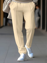 Fabian | Elastischer Bund Kordelzug Hose – Khaki