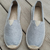 Jorveth - leichte Espadrilles – Grau