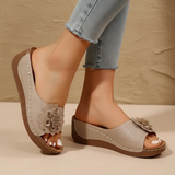 Medellin | Ergonomische Komfort-Sandale für Damen – Beige (Fast ausverkauft)