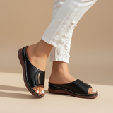 Joanna | Klassische Urban-Sandale für Damen – Schwarz (Fast ausverkauft)