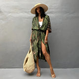 Laric | Verleihe deinem Stil das gewisse Etwas mit dem Juul Army Green Kimono – Armeegrün
