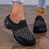 Giselle | Damen Slip-On Sneaker ohne Schnürsenkel – Schwarz