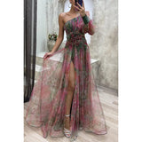 AMALIA | ELEGANTES BLUMENKLEID – Rosa