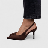 Bella - Stilvolle Orthopädische Pumps – Braun