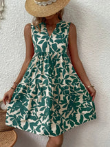 Elena | Luftiges Sommerkleid – Grün