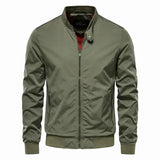 Kent - sportlich-elegante sommer-bomberjacke für herren – Grün