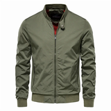 Behrend | Sportlich Elegante Bomberjacke – Grün
