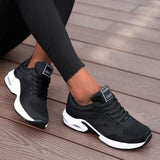 Damen Lauf Sportschuhe | Leichte – Schwarz