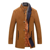 Armon | Wollmantel für den Winter und Herbst – Braun