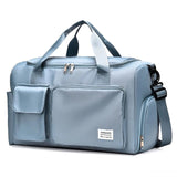 Große Wasserdichte Reisetasche – Sport- & Wochenendtasche für Damen und Herren – Blau