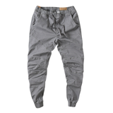 Herren Cargo-Hose mit elastischem Beinabschluss – Grau