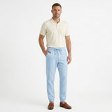 Herren-Jogginghose mit Kordelzug und elastischen Bündchen – Himmelblau