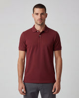 Jarvex - Weiches Poloshirt – Bordeaux