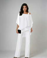 Mariella™ | Luftiges zweiteiliges Set – Weiß