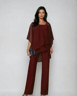 Mariella™ | Luftiges zweiteiliges Set – Rot