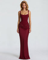 MODA | Sanduhr Maxi – Burgunder