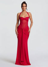 MODA | Siren Sanduhrkleid – Rot
