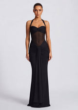 MODA | Siren Sanduhrkleid – Schwarz