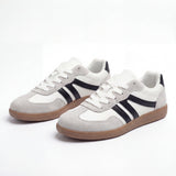 Nala | Bequeme Komfort-Sneaker – Weiß/Schwarz