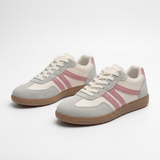 Nala | Bequeme Komfort-Sneaker – Weiß/Rosa