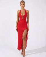 MODA | Kirsch-Crush Maxi – Rot
