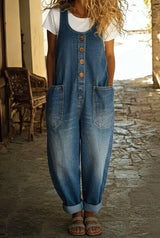 Jasmijn - Denim Overall – Blau