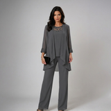 Iva™ Elegantes Trio-Set – Grau