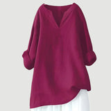 Nicole – Elegante Damen Tunikabluse – Purple